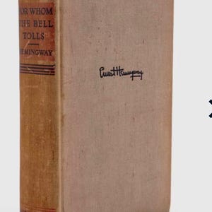 First Editon - 1940 - For Whom the Bell Tolls - Hemingway - very good condition
