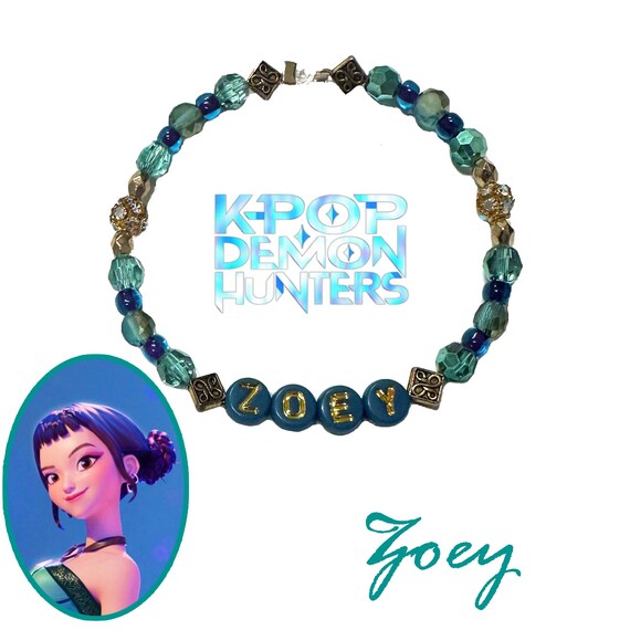 Bracelet Zoey K-Pop - Bijou Réglable Cosplay - Cadeau Femme - Symbolique Courage - Fête, Collection, Couple - 5