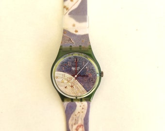 Montre Swatch "VOIE LACTEE" 1993 GG 122 - Montre Swatch vintage automne/hiver 1993