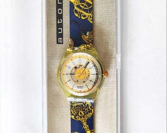 Vintage 1993 Swatch Watch Gent SPORT SECTION GK164 - Unworn Mint 