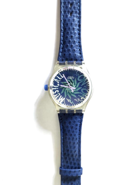 Vintage 1993 Swatch Musicall Tone in Blue SLK100  display picture 2
