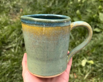Handmade Ceramic Latte Pitcher | Esspresso Barista Creamer Jug | Pottery Steaming Pitcher