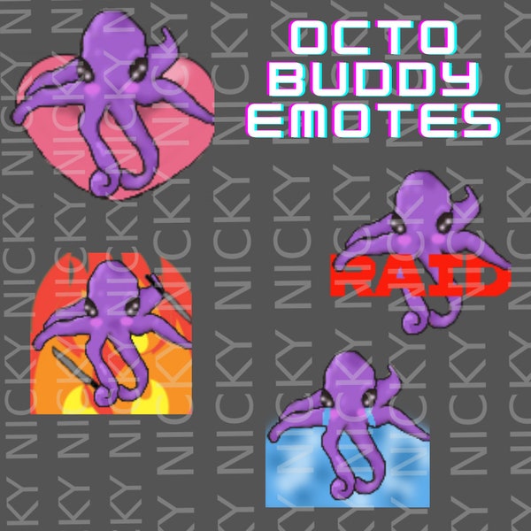 Octo Buddy - Etsy