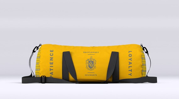Harry Potter Hufflepuff Duffel Bag Gift Etsy