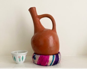 陶器のジェベナコーヒーポット：伝統的なエリトリア・エチオピア