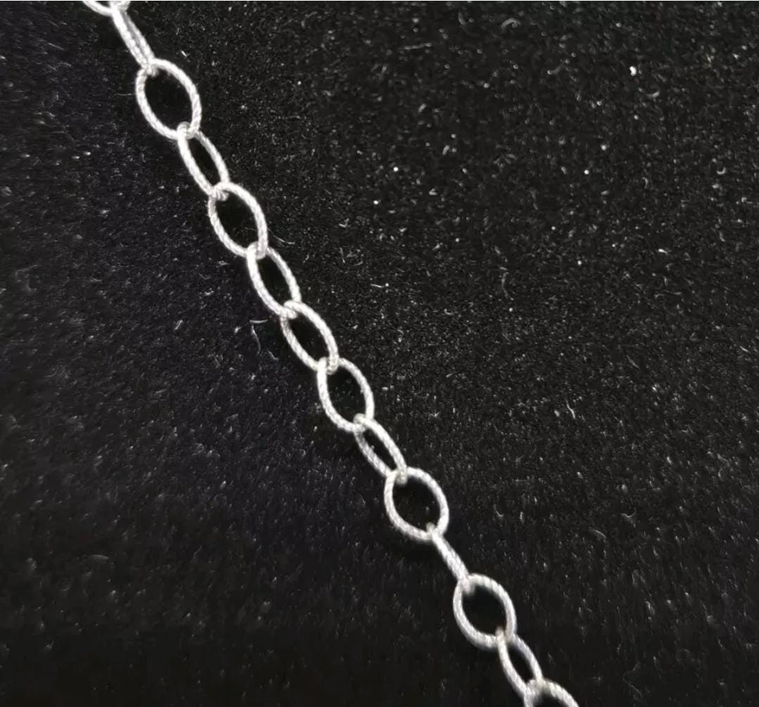 Blue Apatite Rainbow Moonstone Sterling Silver Bar Necklace 19" Adjustable - Thumbnail 4