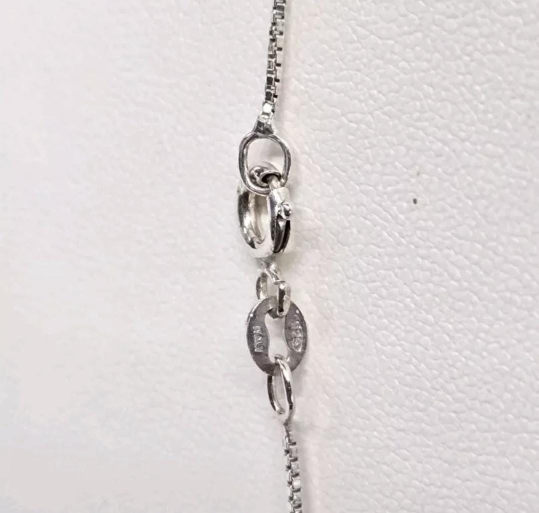 Sterling Silver 925 White Black & Gray Pearl Pendant Necklace Artisan Made in the USA - Thumbnail 5