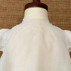 Vintage Hand-Embroidered Cotton Toddler Dress & Slip Set – 12-18 Months