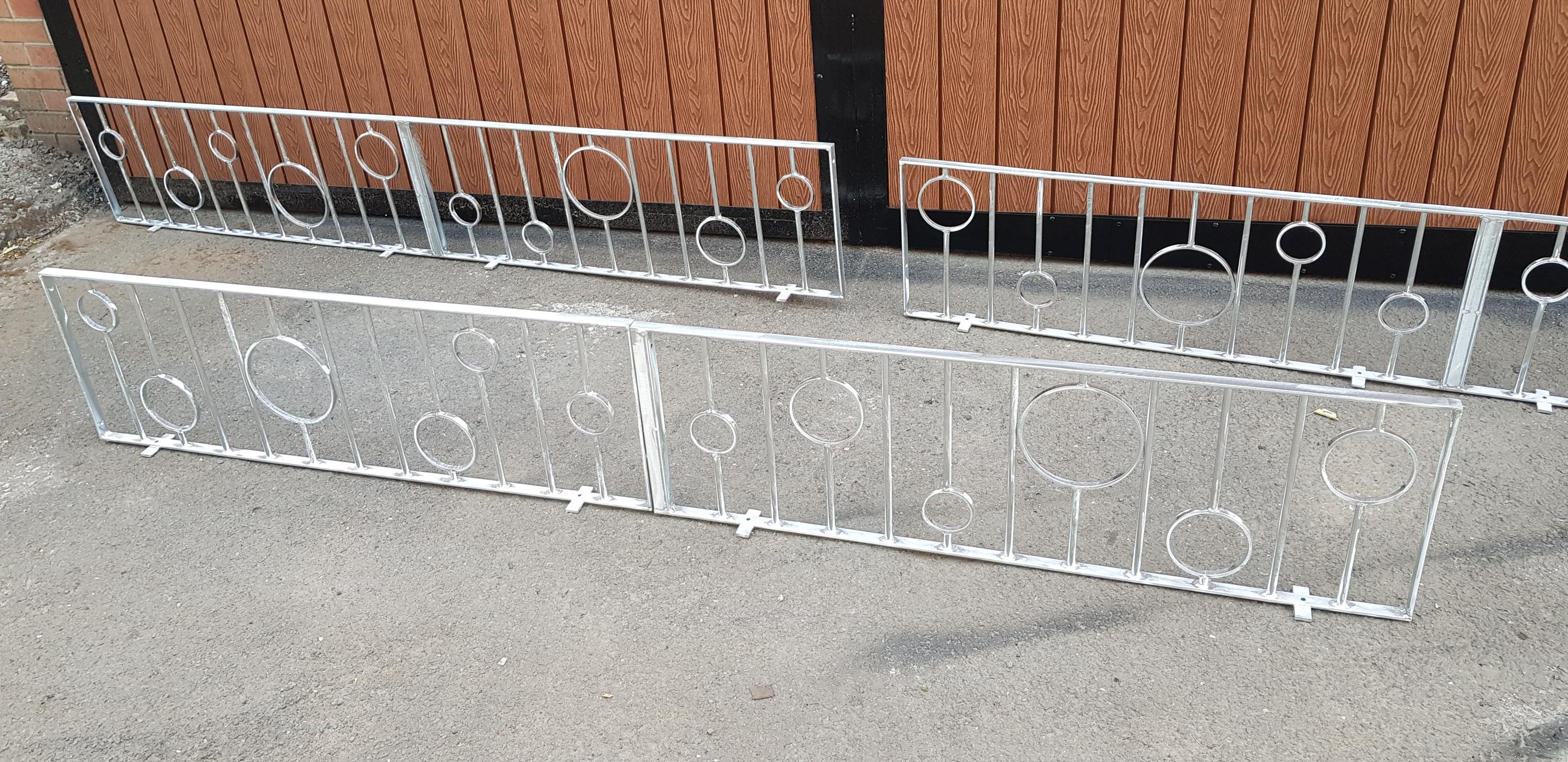 Modern Ring Railings QUOTE Only...made to Measure and Order and Shipped ...