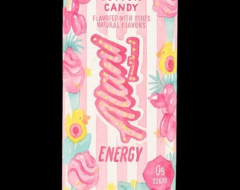 Cotton Candy Alani nu, Aquarell, SVG, PNG, Clipart