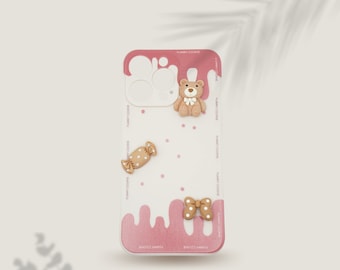 Cute Bear Phone Case for iPhone 13 Pro