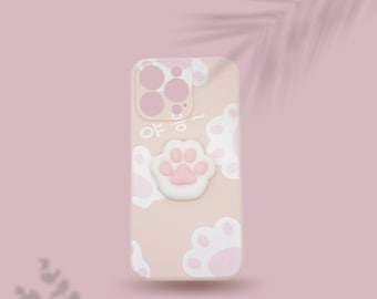 3D Squishy Paw Phone Case for iPhone 13 Pro