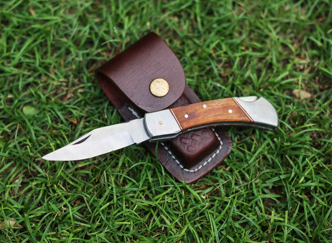 Pocket Folding Knife Handmade Stainless Steel Folding Knife Etsy