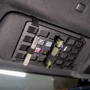 3rd Gen Tacoma 16-23 Sun Visor Molle Panel 3D Printed
