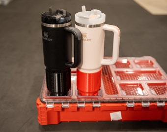 Milwaukee Packout 3D Printed Cupholder Twist Lock