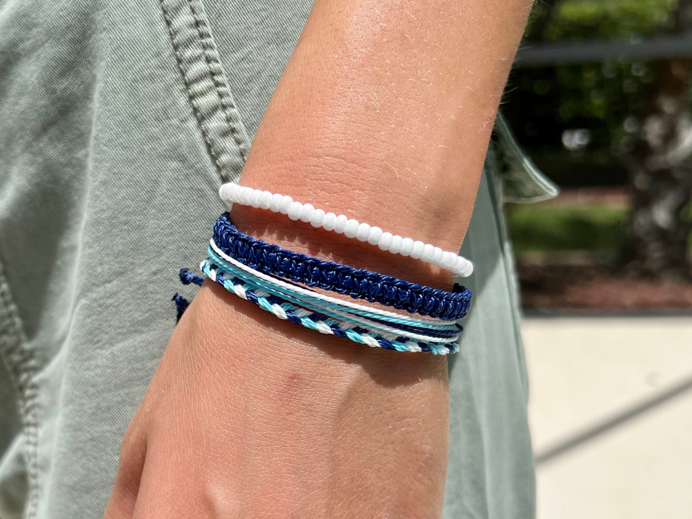 HARACRAFT Under The Sea Bracelet – Handmade Adjustable Wrap Bracelet With Turtle Charm, Luck & Protection Design – For Men & Women - View #6