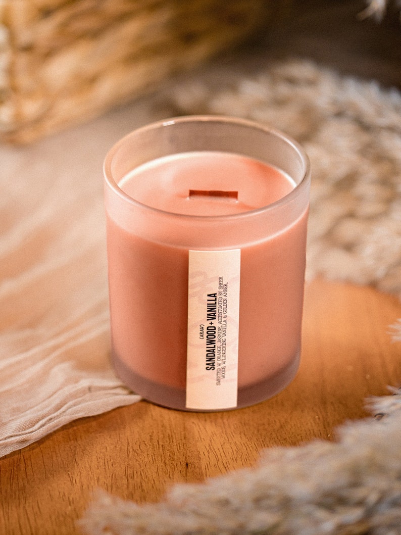 10 Oz. Ube Boba Scented Soy Candles Non Toxic Candles for Etsy