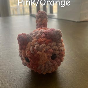 crochet mini loaf cat