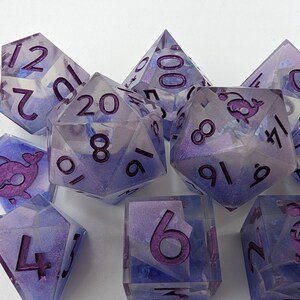Broken Dreams Dice Set | Resin Handmade