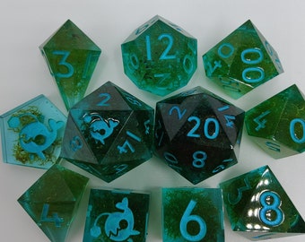 Druidic Dice Set | Resin Handmade