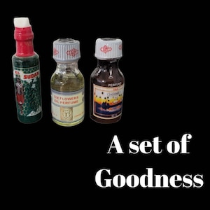 Set of 1 Six flower, I Sasorabia and 1 Bint El Sudan oil Perfume