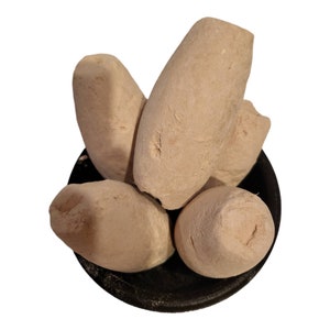 African Edible Clay (Nzu) Calabar / Native Chalk - 80gram 