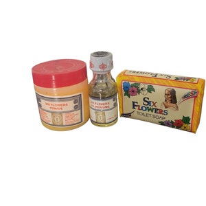 Six Flower oil Perfume, Soap and Pomade