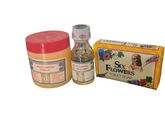 Six Flower oil Perfume, Soap and Pomade