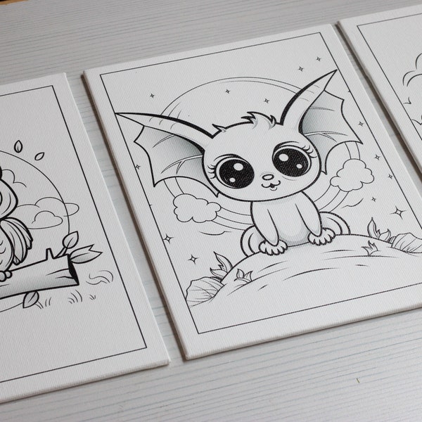5x7 Coloring Pages - Etsy