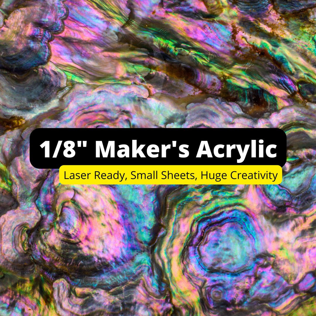 Pattern Print Acrylic Sheets Whimsical Watercolor Highquality Laser