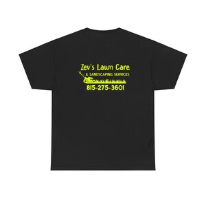Custom Lawn Care Tee for Garden Enthusiasts, Gardening Shirt, Landscaping Apparel, Business Promotion, Outdoor Workwear