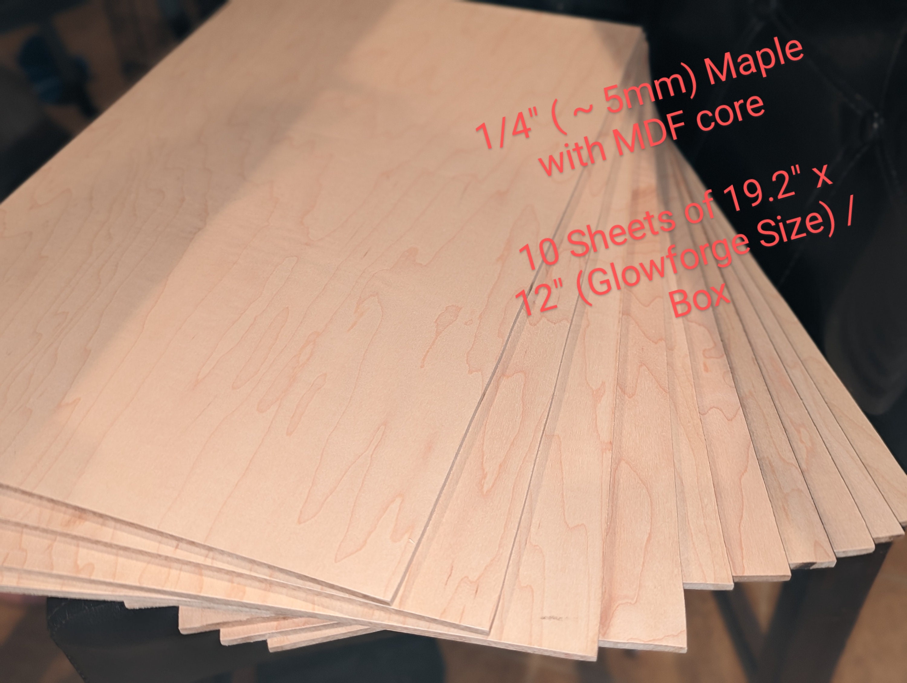 Basswood Craft Wood Sheet 300 X 100 X 1.5mm 11 13/16 X 4 X 1/16 Inch 