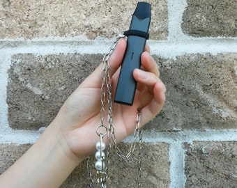 vuse vape lanyard Pearl on Pin Anti Loss Holder for Juul Stlth where to buy VUSE SOLO pods Nicotine Strength:20mg Nic Salt Vuse Vape Battery Issues