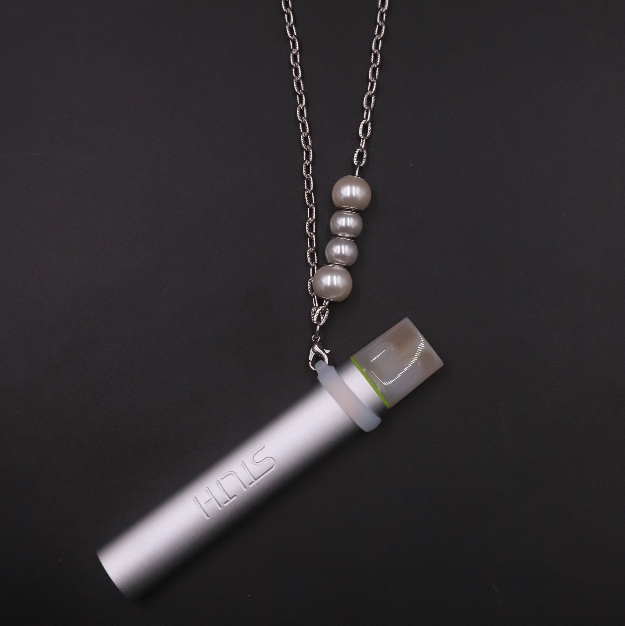 elfbar elfa kaufen WanderGo Halskette mit Atemstopp Rauchen, 1 Stück atemlose Vape-Halskette,  verstellbare Halskette zum Aufhören von Dampfen, schwarze Pfeifen-Halskette  zur Reduzierung von Stress, Angst, Atemübungen, : Amazon.de: Fashion
