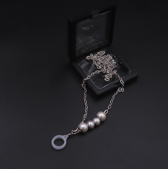 Perle Anti-Verlust Vape Halter für Juul Vuse Stlth, Edelstahl Vape  Gerätekette, Fashion Vape Halskette, Vape Lanyard Zubehör