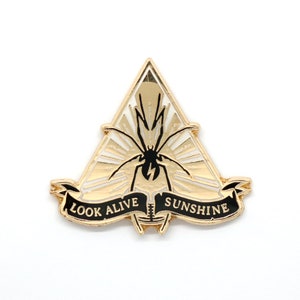 Look Alive Sunshine MCR Enamel Pin