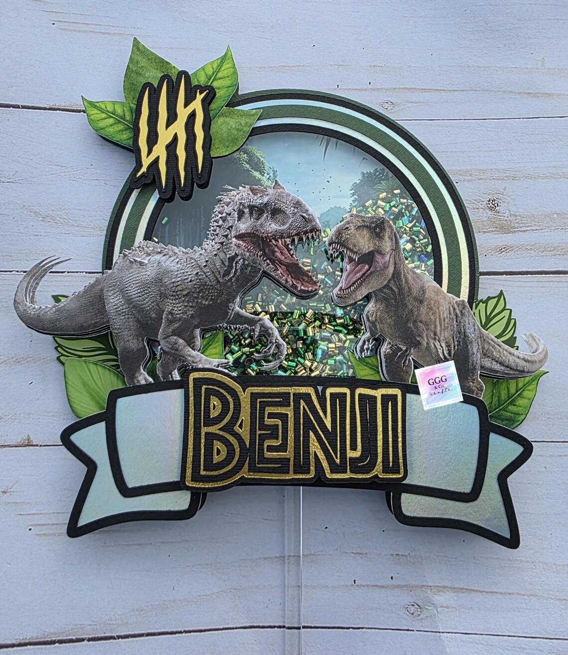 Trex Vs Indominus Rex, Dinosaur Cake Topper, Dino Mite Party, Dinosaur ...