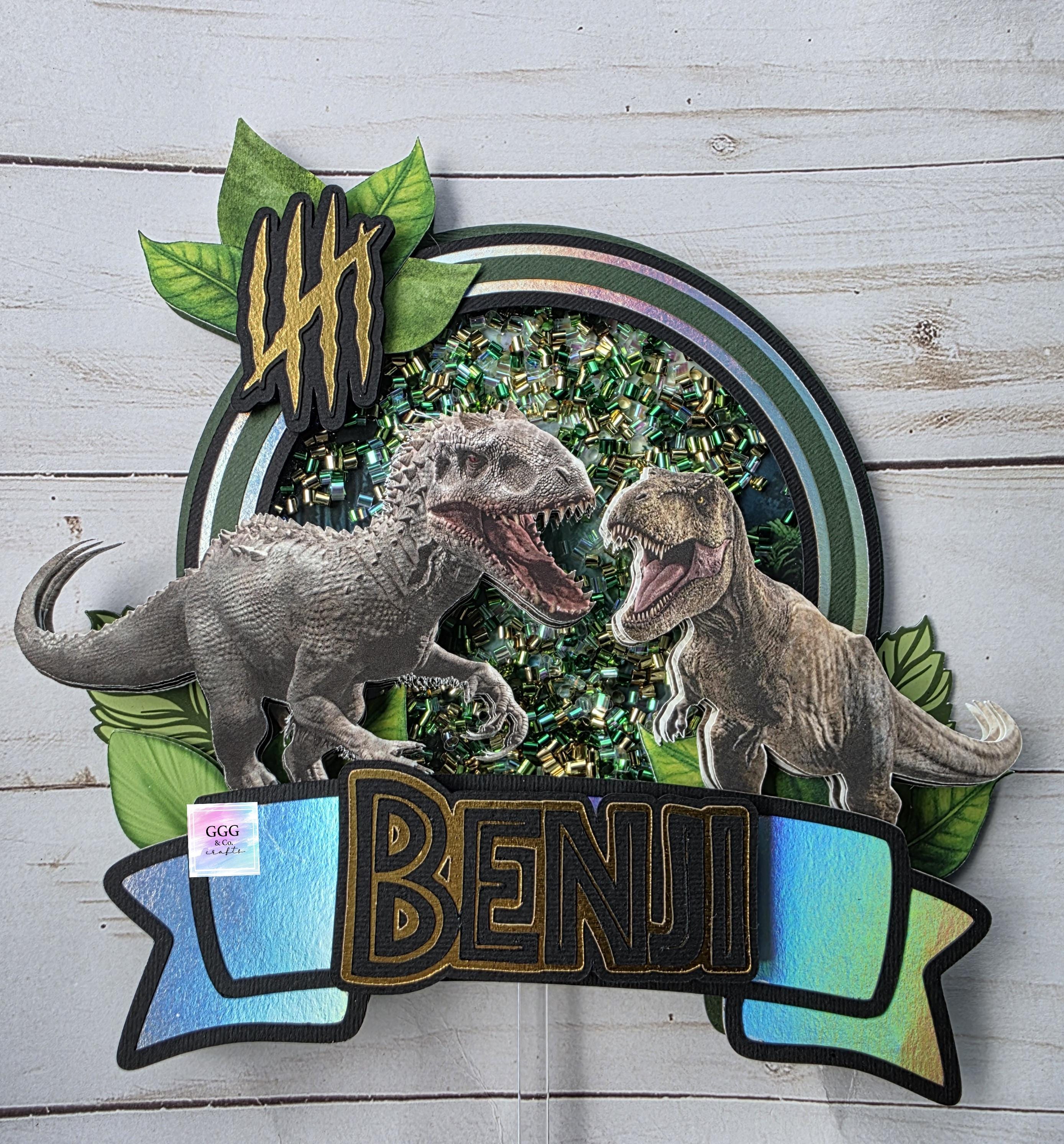 Trex Vs Indominus Rex, Dinosaur Cake Topper, Dino Mite Party, Dinosaur ...