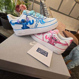 Custom stitch Air Force 1 trainers image 4