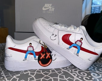 Louis Tomlinson custom air force 1s