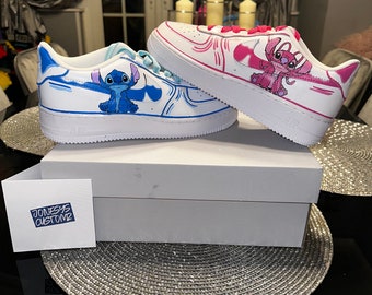 Custom stitch Air Force 1 trainers