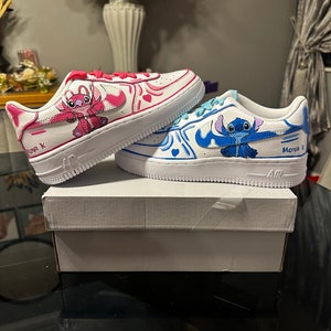 Custom stitch Air Force 1 trainers image 3