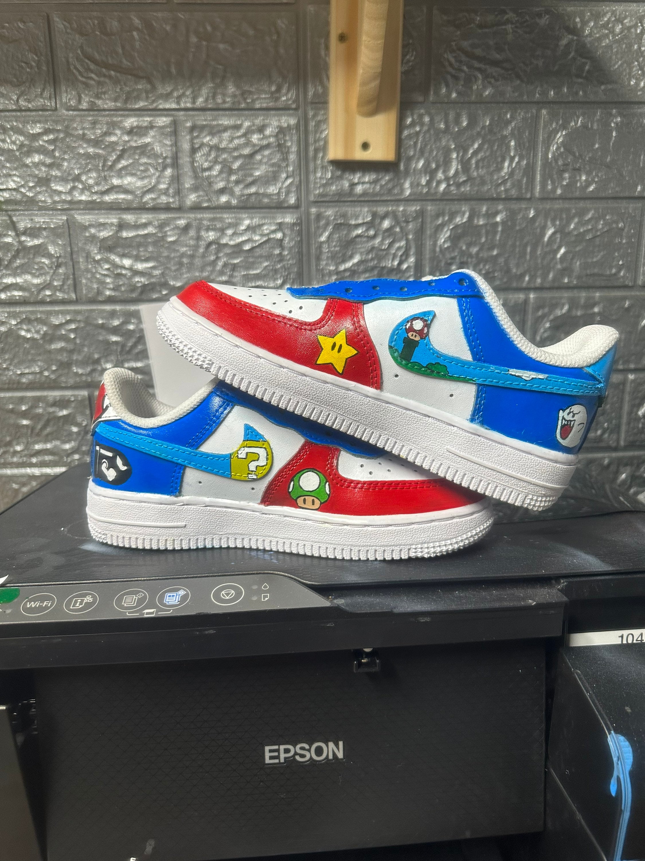 Custom Paw Paw Patrol Nikes Air Force Toddler Sneakers On Sale Paw