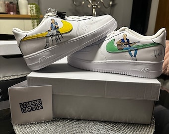 Custom naill horan Air Force 1s