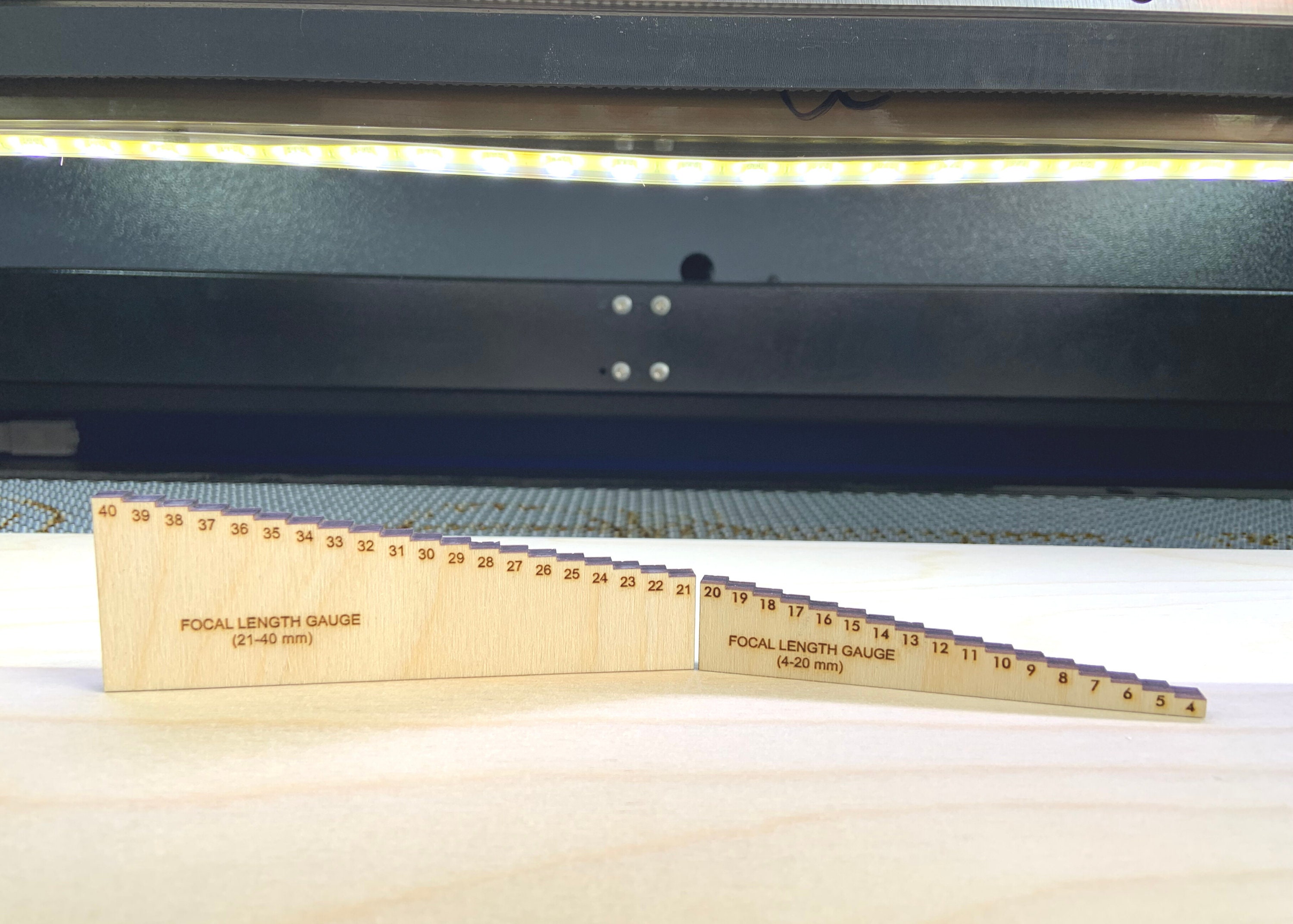 Focal Gauge SVG for Laser Cutter/engravers Etsy