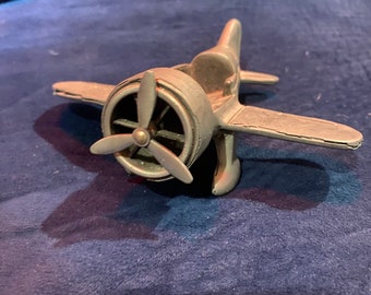 vintage airplane paper weight