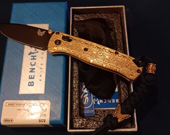 Benchmade bugout custom demascus scales free shipping