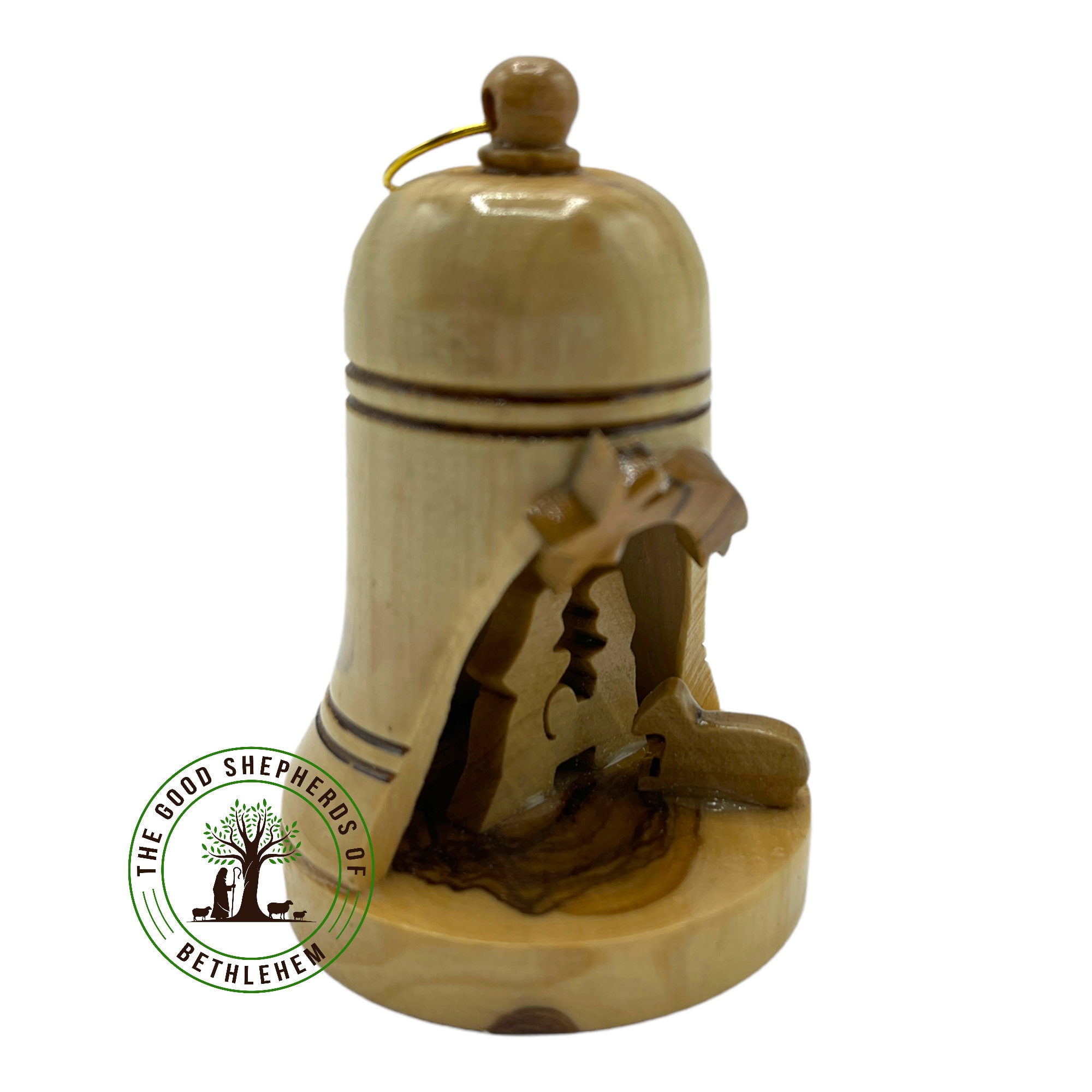 Nativity Scene Bell Ornament main image 0