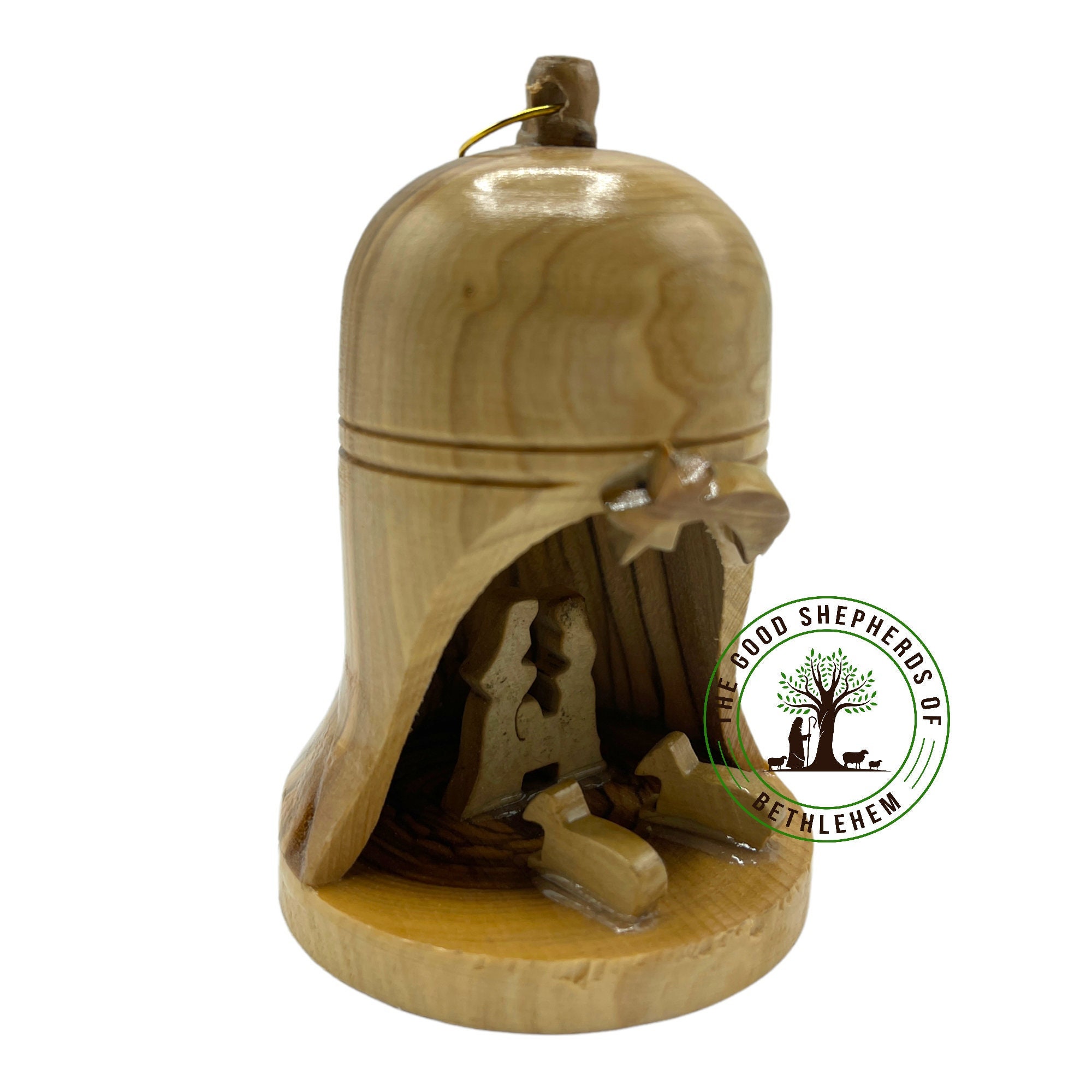 Nativity Scene Bell Ornament main image 1