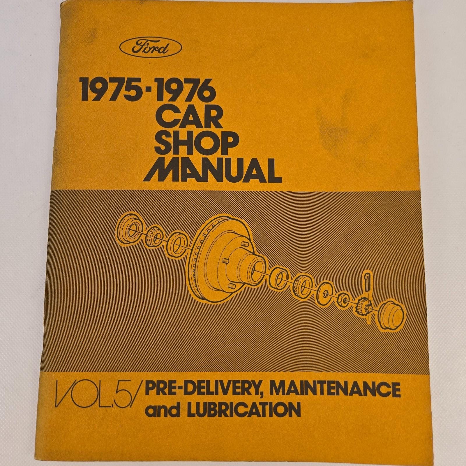 希レトロ　1970 Ford Car Shop Manual 5冊セット 希レトロ 1970 Ford Car Shop Manual 5冊セット 1970 Ford Car Shop